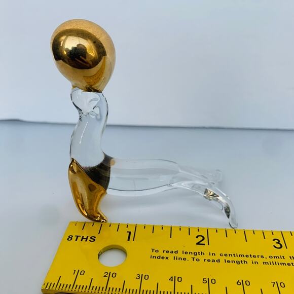 Studio Art Glass Sea Lion Figurine - Picture 7 of 7